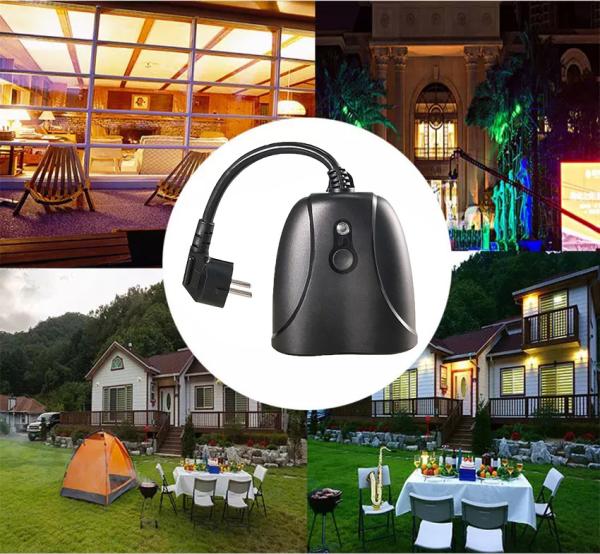 Cheap Waterproof Outlet Power Smart Home Plugs 16A With Wifi App Controlled Function for sale