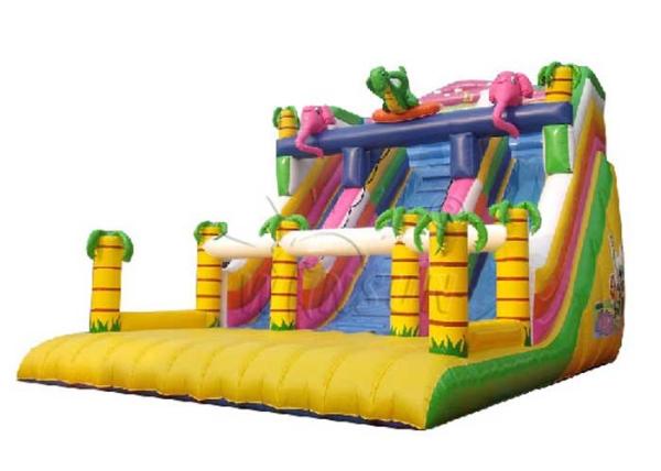 Cheap Durable Large Inflatable Slide WSS-102 CE UL EN14960 Certificated for sale