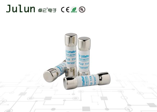 Cheap FLU Series 1000 Volts AC / DC Fast Acting Ceramic Fuse For Protecting Multimeters for sale