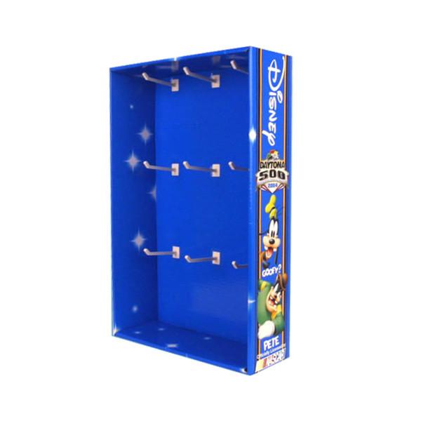 Cheap Hanging Sidekick Display Rack Customized Logo Offset Printing 3D Design for sale