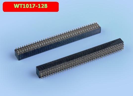 Cheap Four Rows  Female Pin Header Connector  Gold Plating SGS RoHS Certification for sale