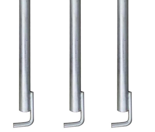 Cheap Temporary Scaffold Wall Ties Anchor Tube With Hooks For Ringlock Scaffold System for sale