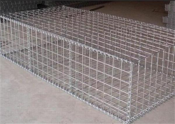 Cheap Hot Dip Silver Color 80*100mm Gabion Wire Mesh for sale