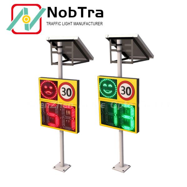 Cheap Weatherproof Sun-Powered Speed Detection Displays Customizable for Performance for sale