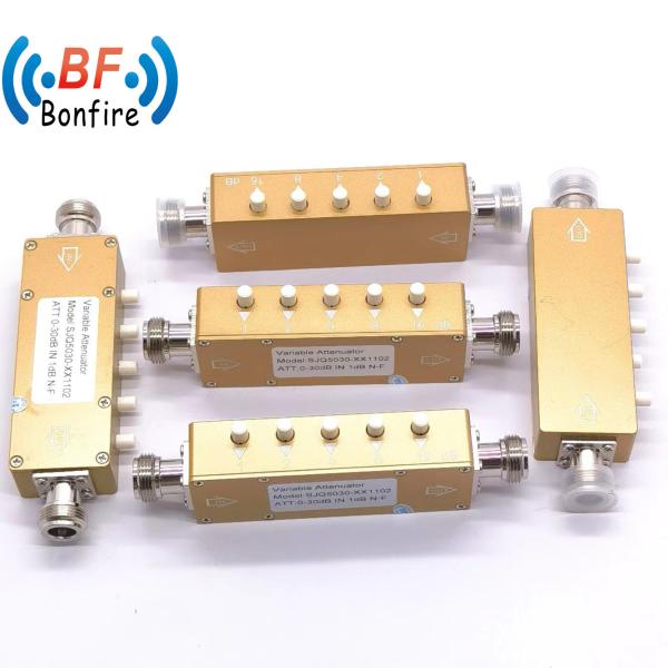 Cheap Step Attenuator for Smooth Signal Control in DC-3000MHz 5W 10W RF Variable Attenuator for sale