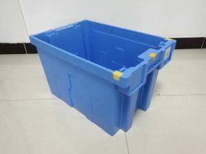 Best Stacking Nesting Solid Plastic Tote Box Standard Size 600*400mm wholesale