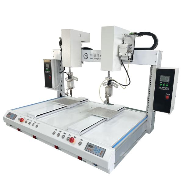 Cheap Accurate Tin Feeding Automatic Soldering Machine for Intuitive Display and Real-time Monitoring in Manufacturing Plants for sale