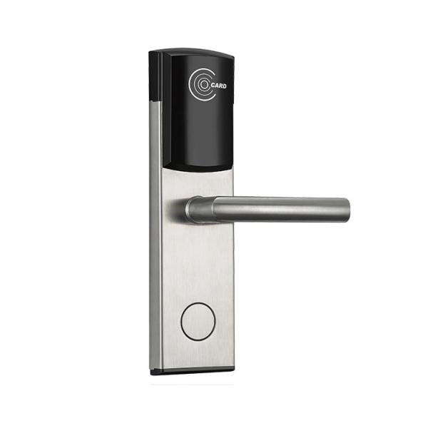Cheap Key Card RFID Hotel Door Locks With Management Software Battery Case Cover for sale