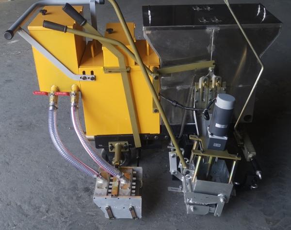 Cheap 2K Cold Paint Pushing Scraping Road Line Marking Machine for sale