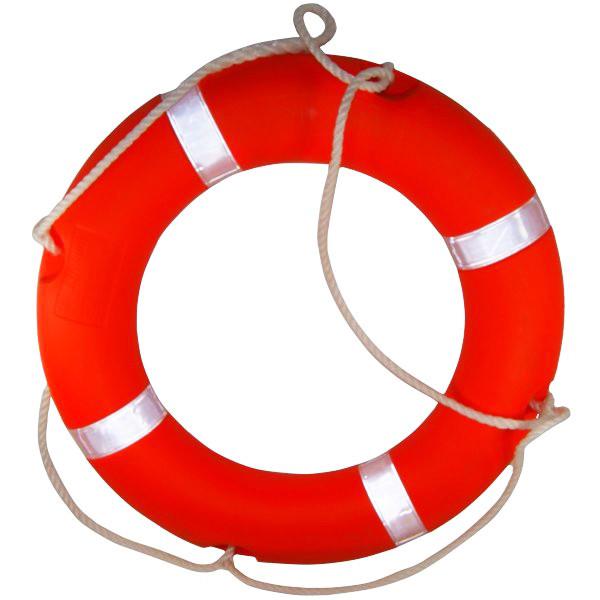 Cheap Inflatable Life Saving Buoy High Density Foam Material Orange Color for sale