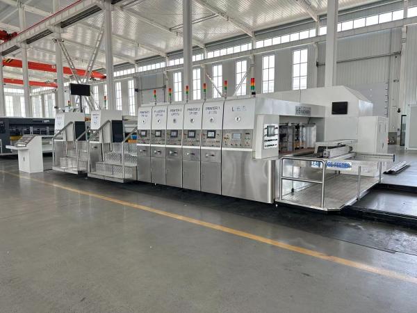 Cheap Industrial Printer Slotter Die Cutter Machine Custom Inline Folder Gluer for sale