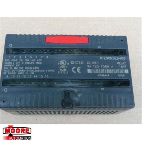 Cheap IC200MDL940E  GE  Relay Output Module 16PT for sale