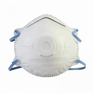 Best Blue Colour Straps Ffp2 Cup Mask Durable Collapse Resistant Inner Shell wholesale