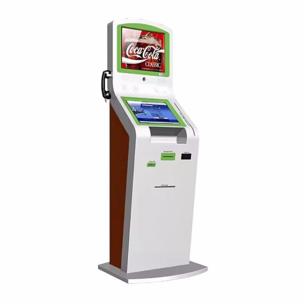Cheap Customizable Display Touch Screen Self Service Kiosk For Cash Payment And Software for sale