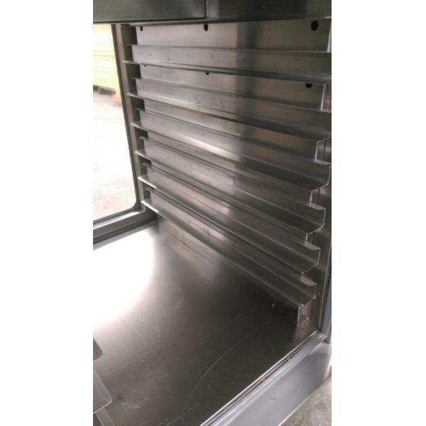 7 Trays Electric Glass Door Two Side Open Commercial Food Warmer Holding Cabinet