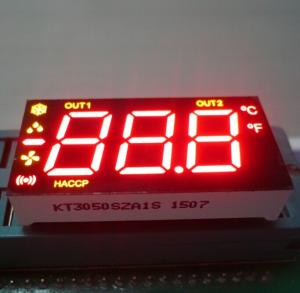 Best Ultra Red / Yellow 7 Segment LED Display 0.5 Inch Common Anode For Refrigerator Control wholesale
