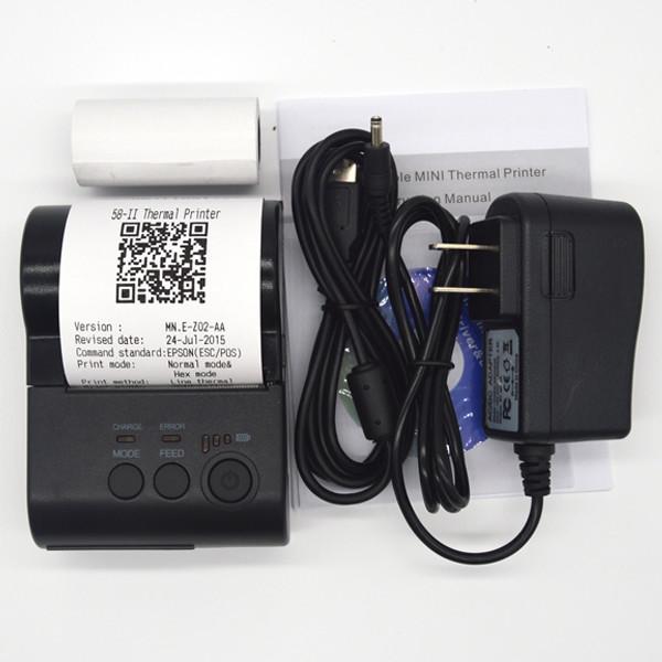Cheap ODM RS232 Bluetooth Wireless Portable Printers 58mm Android For Mobile Phone for sale