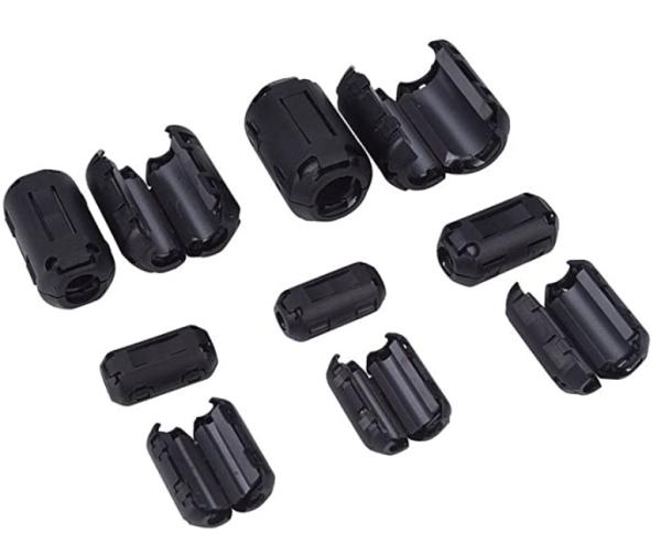 Cheap Industrial Cable Snap-on Clip On Ferrite Core The Perfect Combination for Improved Signal and Data Transfer for sale