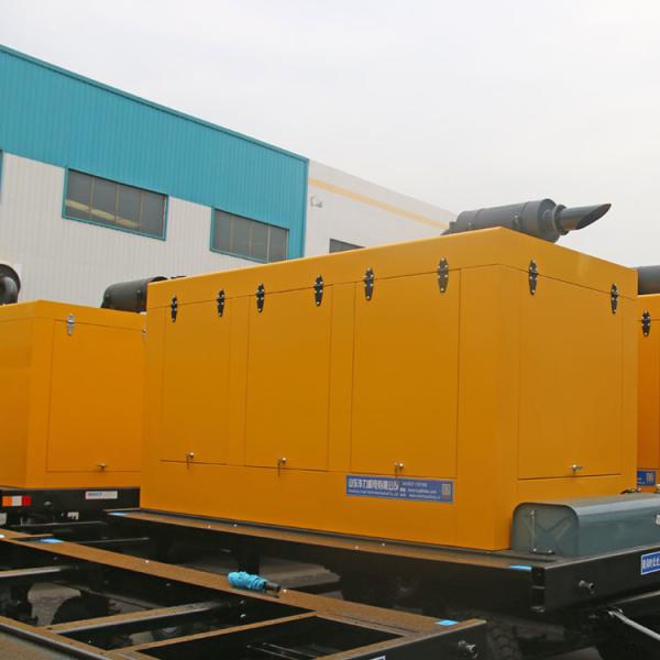 Cheap 360KVA Mobile Generator Light Tower Multi Function Air Cooled for sale