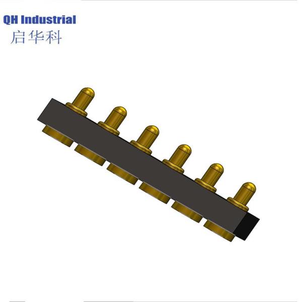 Cheap 6Pin Czech Repubic Charging Connector Magnetic spring loaded pin Cable Connector Spring Loaded spring loaded pin for sale