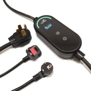 Best IP67 Type B Protection Smart Portable EV Charger 16A 3.6kW With Temperature Sensor wholesale