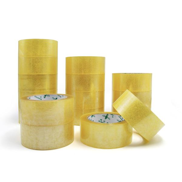 Cheap 1.8 Mil BOPP Clear Tape Clear Waterproof Adhesive Tape for sale