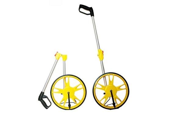 Cheap Handle Rolling Distance Measuring Wheel , Mechanical Meter Measuring Wheel for sale