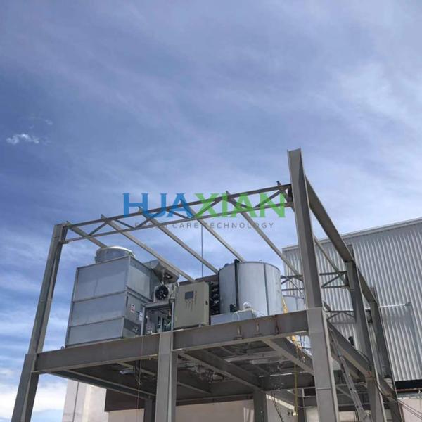 Cheap 0.2~50 Tons Industrial Fish Ice Maker Machine, Easy Control Condensing Compressor Unit Flake Ice Machin for sale