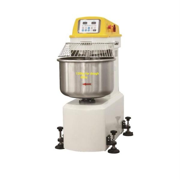 Cheap 120kgs Spiral Dough Kneader Machine Dual Speed With Fixed Bowl Stainless Hook for sale