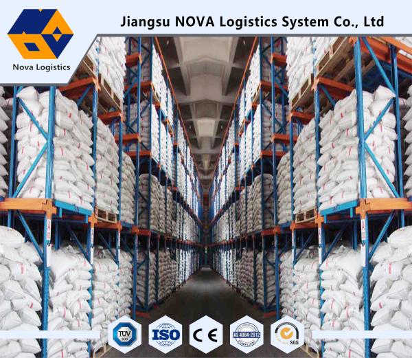 Cheap Structural Pallet Racking / Drive In Pallet Racking System 10 Years Warranty for sale