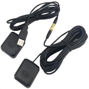 Best 30dbi Waterproof GPS Antenna Receiver Transmitter with USB Port and 50Ω Input Impendence wholesale