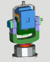 Customized Three-axis UOO UOT UUT RS232 / RS422 / Ethernet Interface Gyrcompass Testing Turntable
