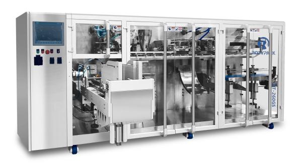 Cheap Automatic Premade Pouch Packing Machine 30 - 60 Bags / min for Salad Ketchup Mayonnaise for sale