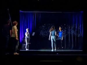 3D Projection System 3D Holographic Display Hologram Stage Show Pepper Ghost Technology