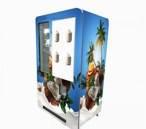 Cheap Fresh Coconut Automatic Juice Vending Machine Multifunctional Smart Touch Screen for sale