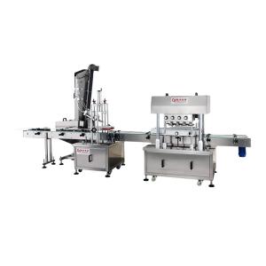 Best Fully Automatic Linear Capping Machine for Metal Threaded Bottles Easy to and Maintain wholesale