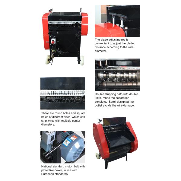 Small Cable Automatic Computer Wire Cutting Stripping Machine with Stripping Function