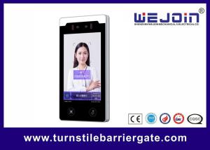 China Camera AI Face Recognition Device Aluminum Alloy Casing Material Access Control on sale