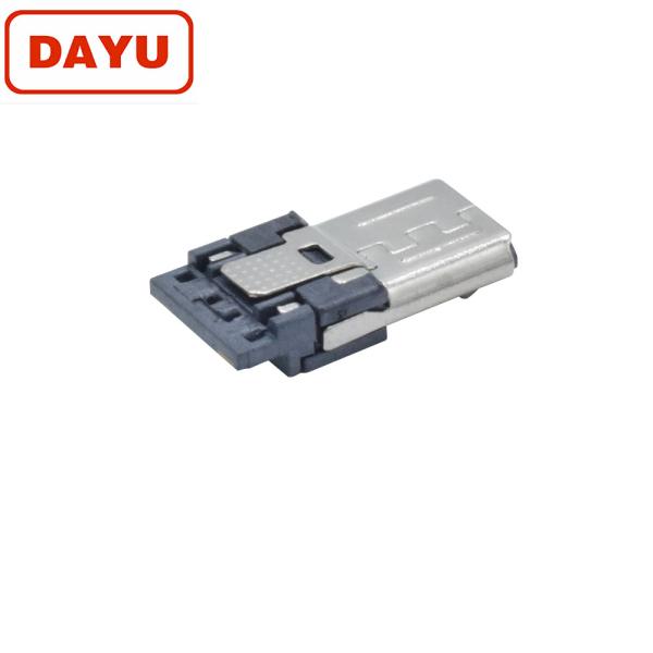 Cheap Male Nickle Plating 2 Pin Micro Connector For Mobile & Computer for sale