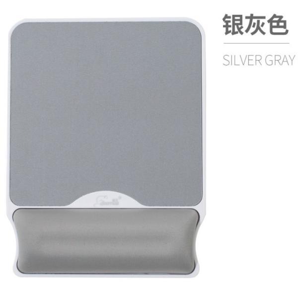Cheap Lycra Cloth Memory Foam Mouse Pad Private Logo With PU Base for sale