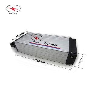 Best BMS 24V 10Ah 20Ah Electric Bicycle Lithium Battery Rear Rack wholesale