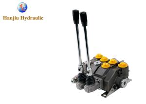 China Bucher Section Directional Control Valve Manually Operated Double Acting Hds15 Spool on sale