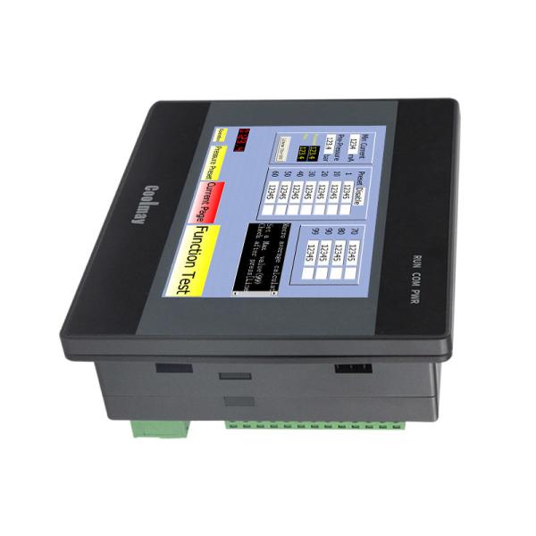Cheap 4GB Flash HMI PLC Combo Automation Control System DC 12V Input Voltage for sale