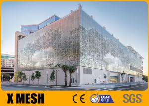 China 57% Open Aluminum Perforated Metal Screen Sheet 1.2x2.4m on sale