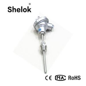 China Industrial 4 20ma rtd PT100 temperature sensor probe transmitter on sale