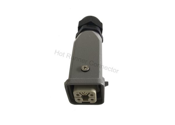 Cheap 5Pin hot runner controller cable connector|Temperature controller cable connector protection IP65,V0 for sale