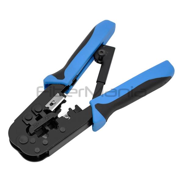Cheap Crimper Cutter Stripper All-in-one Multifunctional Tool For RJ45 RJ12 And RJ11 Connector Plug Cables for sale
