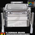 Electric Heating Mini Chafing Dish With Modern Plane Window Design