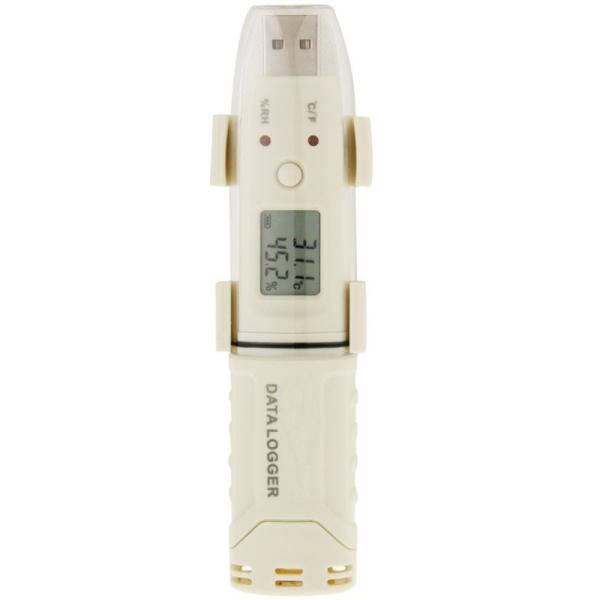 LCD Humidity Temperature Data Logger USB Digital Temperature Humidity Recorder