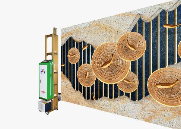 Cheap Multifunctional Robot Wall Printer , 2880Dpi 3d Automatic Wall Painting Machine for sale